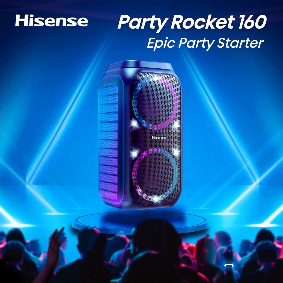 Portable Bluetooth Speakers Hisense PR160 Black