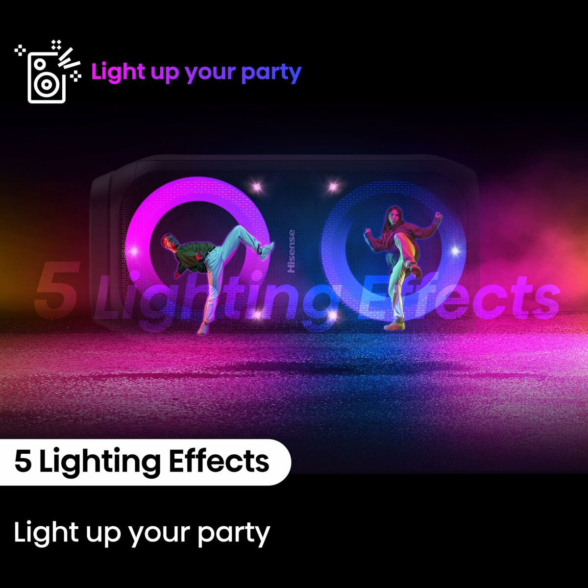 Portable Bluetooth Speakers Hisense PR160 Black